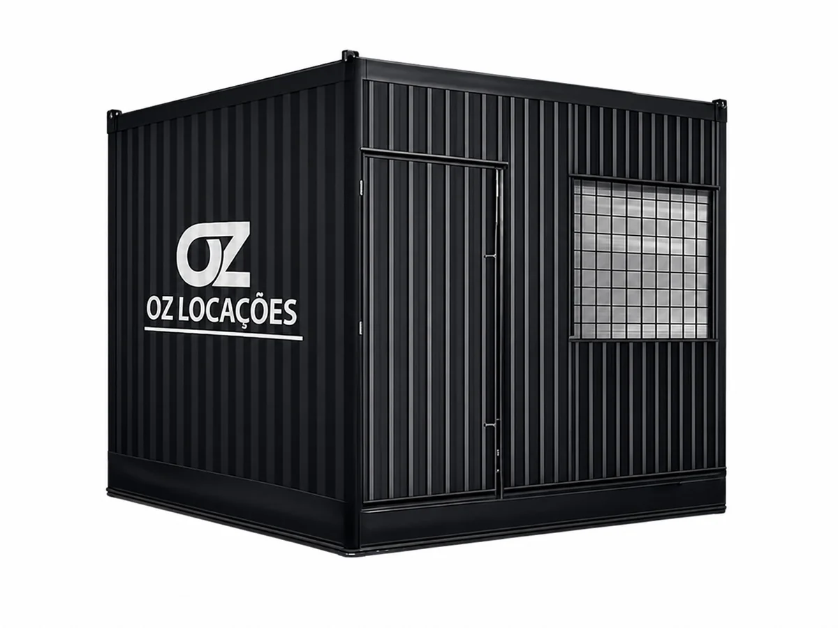 Locação de Container Escritório 3 Metros em Maringá — OZ Locações